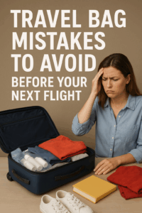15 Travel Bag Mistakes To Avoid Before Your Next Flight